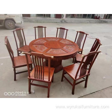 Customized round kitchen table